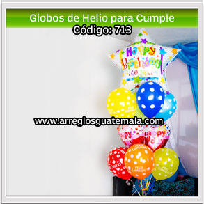 globos de helio para cumpleaños